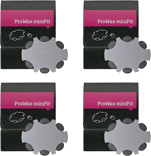 Audífonos MiniFit - Filtros de cera para oticon ProWax de repuesto para tope de cerumen adecuado para filtros de cera de repuesto Oticon MiniFit 4