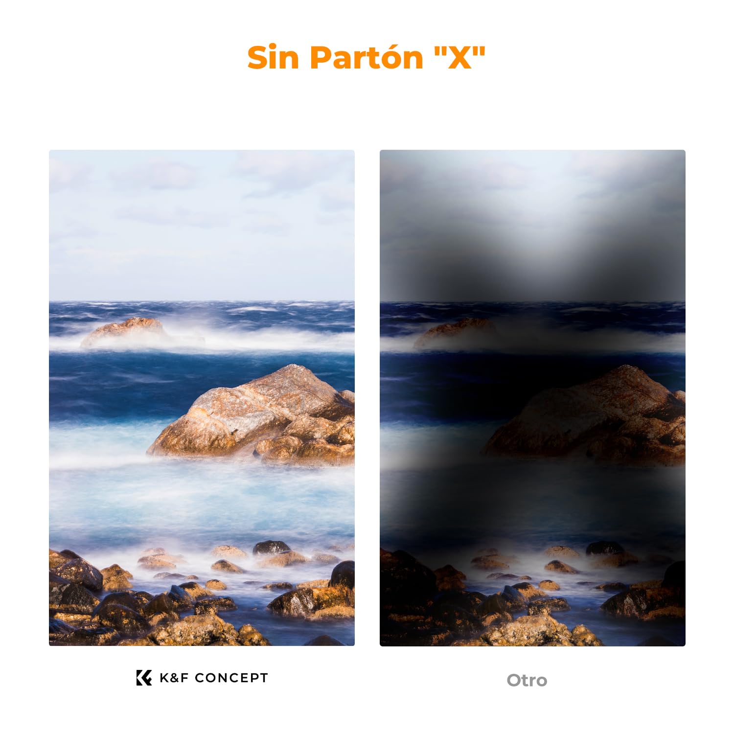 K&F Concept ND Filter - Filtro Gris magnético Variable ND8-128 (3-7 Stop), Filtro Gris Neutro con Adaptador de Objetivo magnético, Nano-Xcel