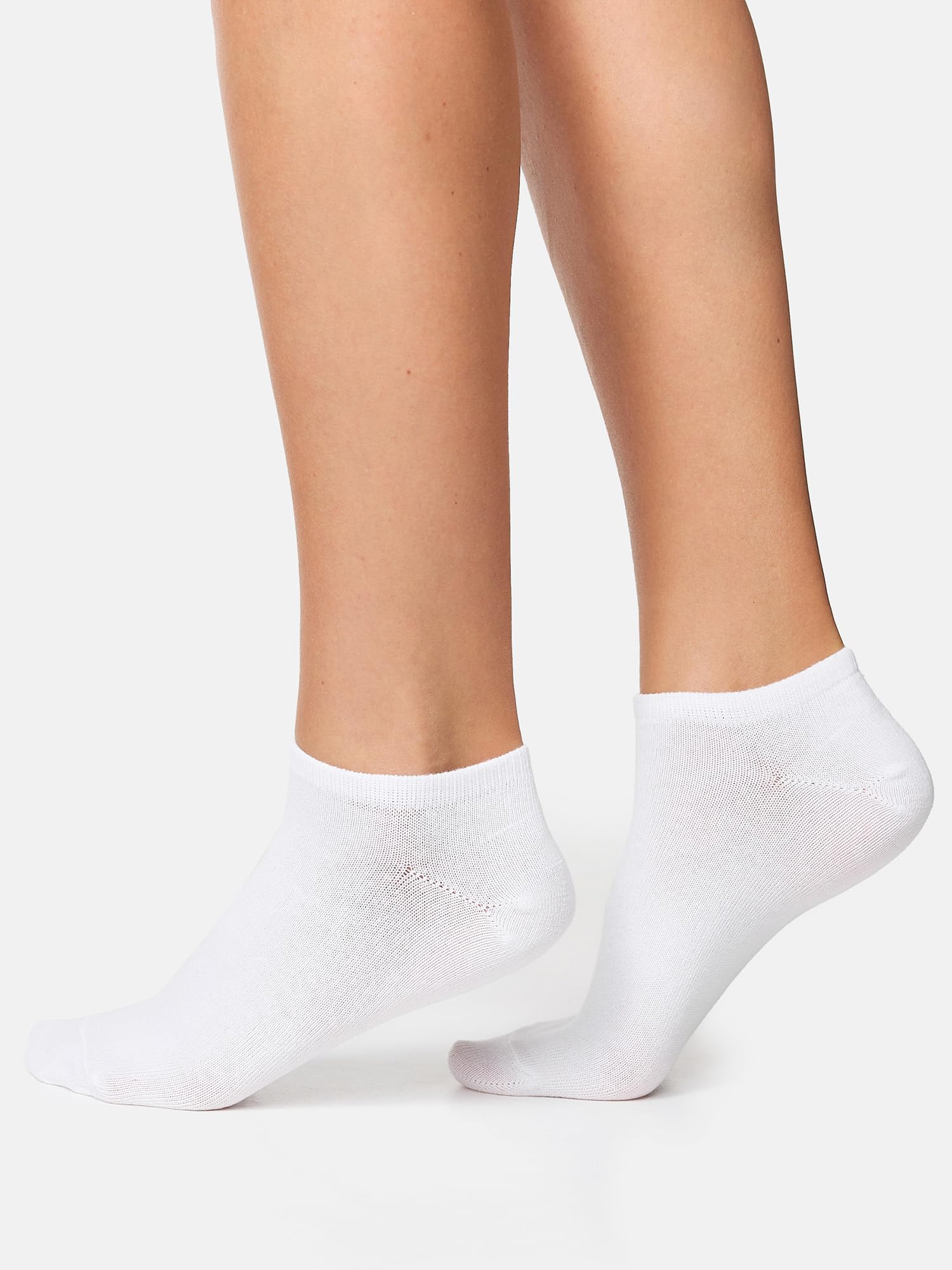 NUR DIE Damen Sneakersocken 18-Pack Baumwolle weich bequem atmungsaktiv