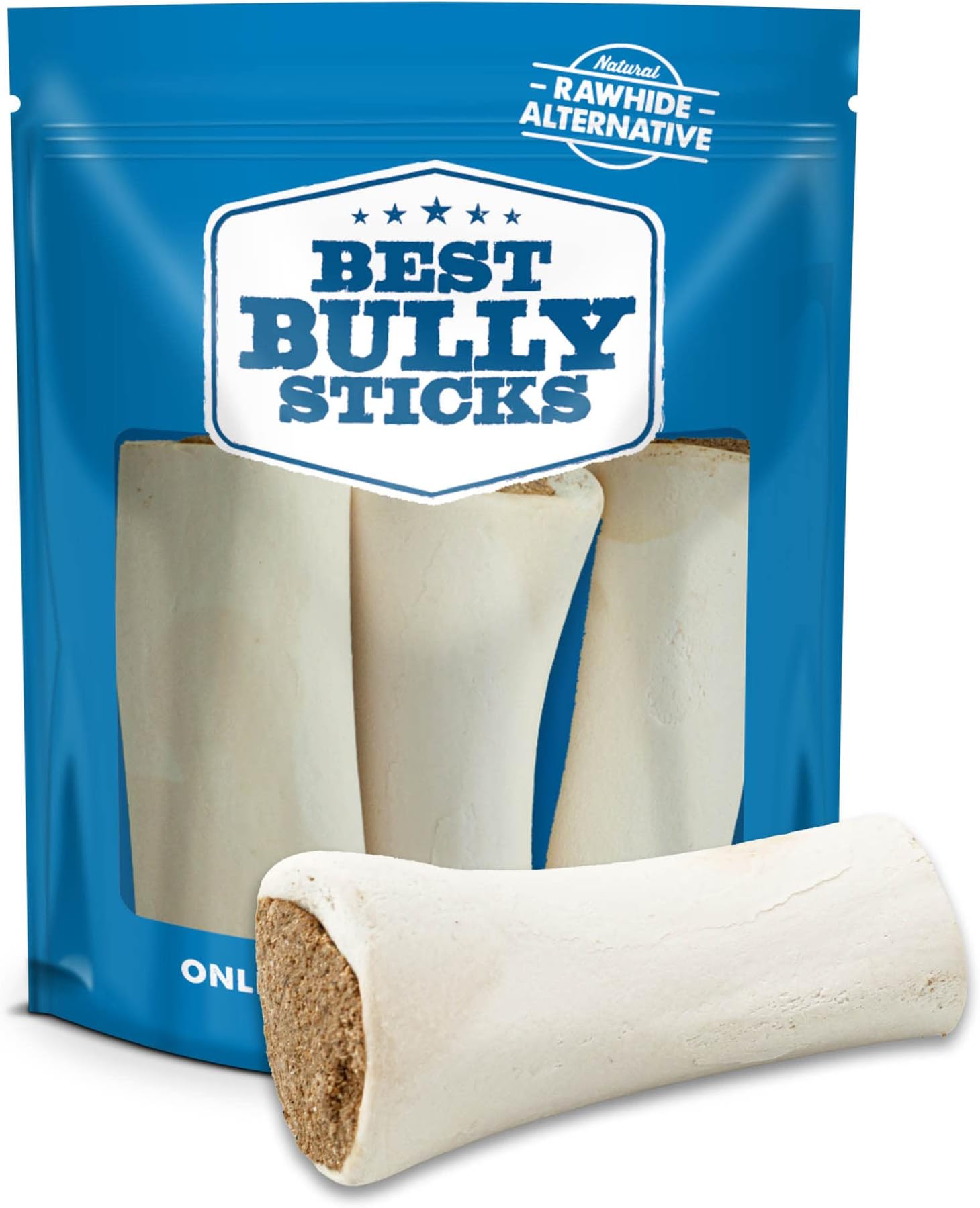 Dentley's 2 pk.Medium Filled Femur Bone Dog Chew Filled