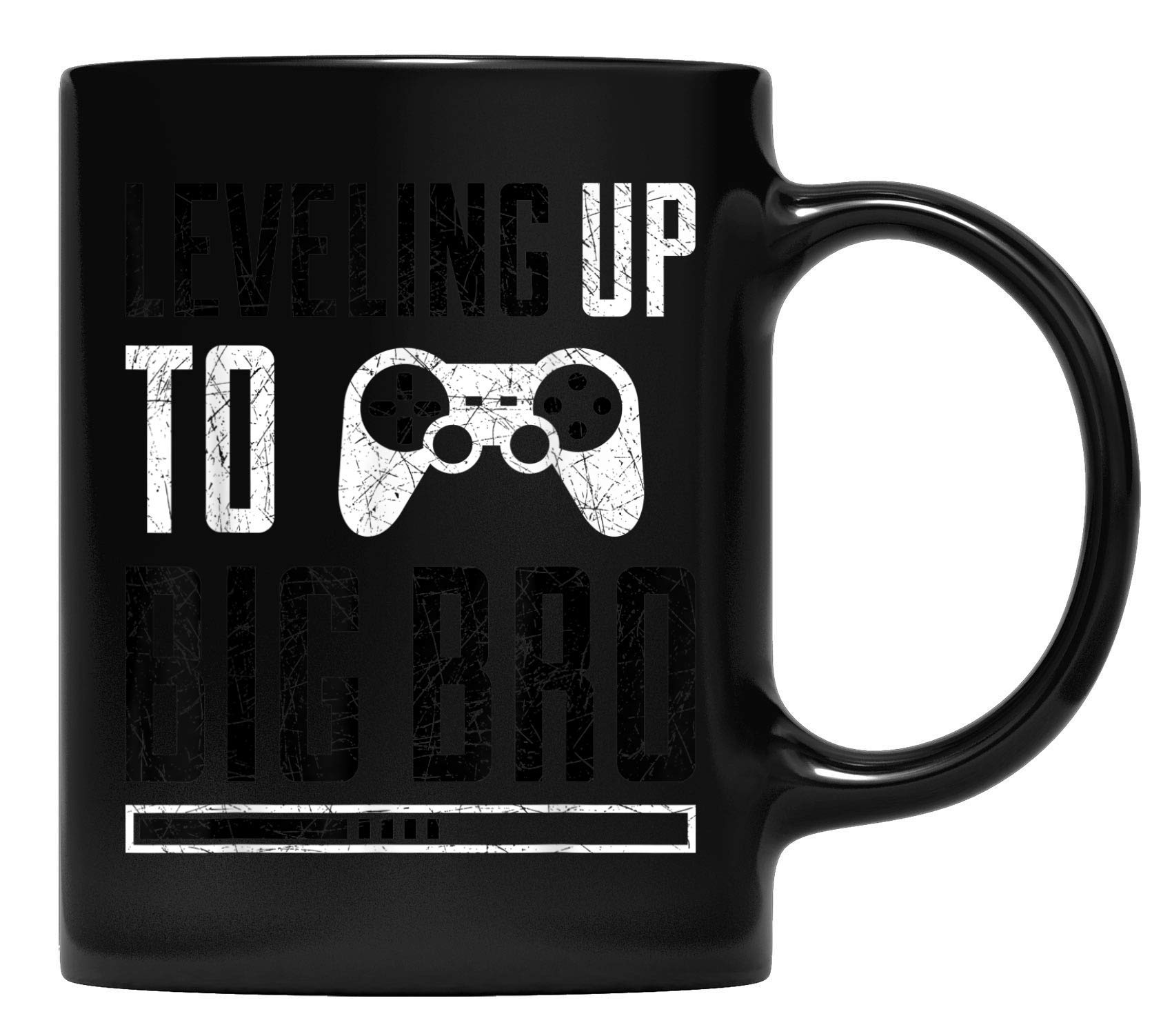 Leveling up to Big bro rasion Coffee Mug for Father and Mother, Grandpa, Grandma and Friend Gifts Promoted to Big Brother rasion Coffee Mug for Father and Mother, Grandpa, Grandma and Friend Gifts,