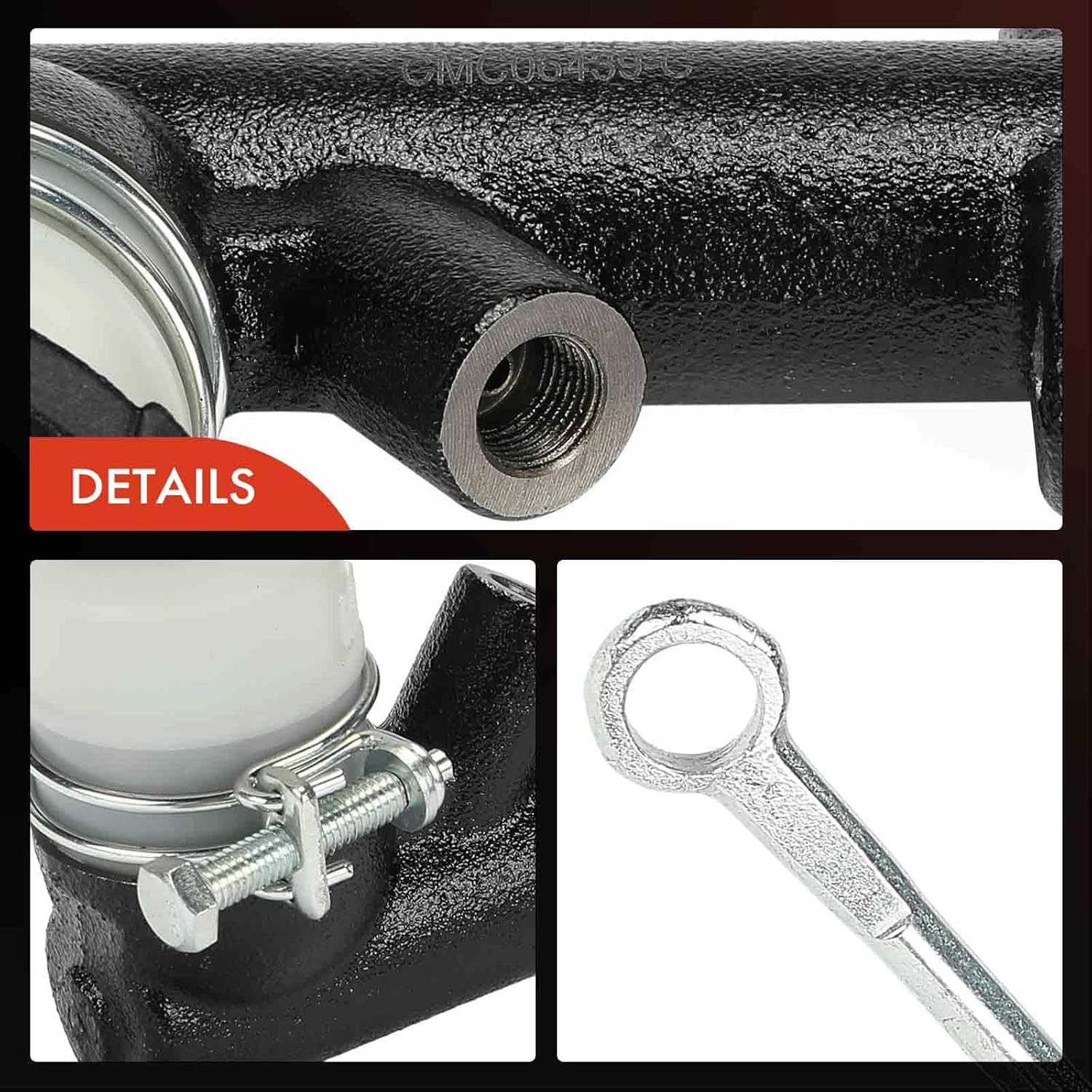 A-Premium Clutch Master Cylinder with Reservoir Compatible with American Motors Concord 1980-1981, Spirit 1979-1981 & Jeep CJ5 1980-1983, CJ7 1980-1986, Replace# 5359822