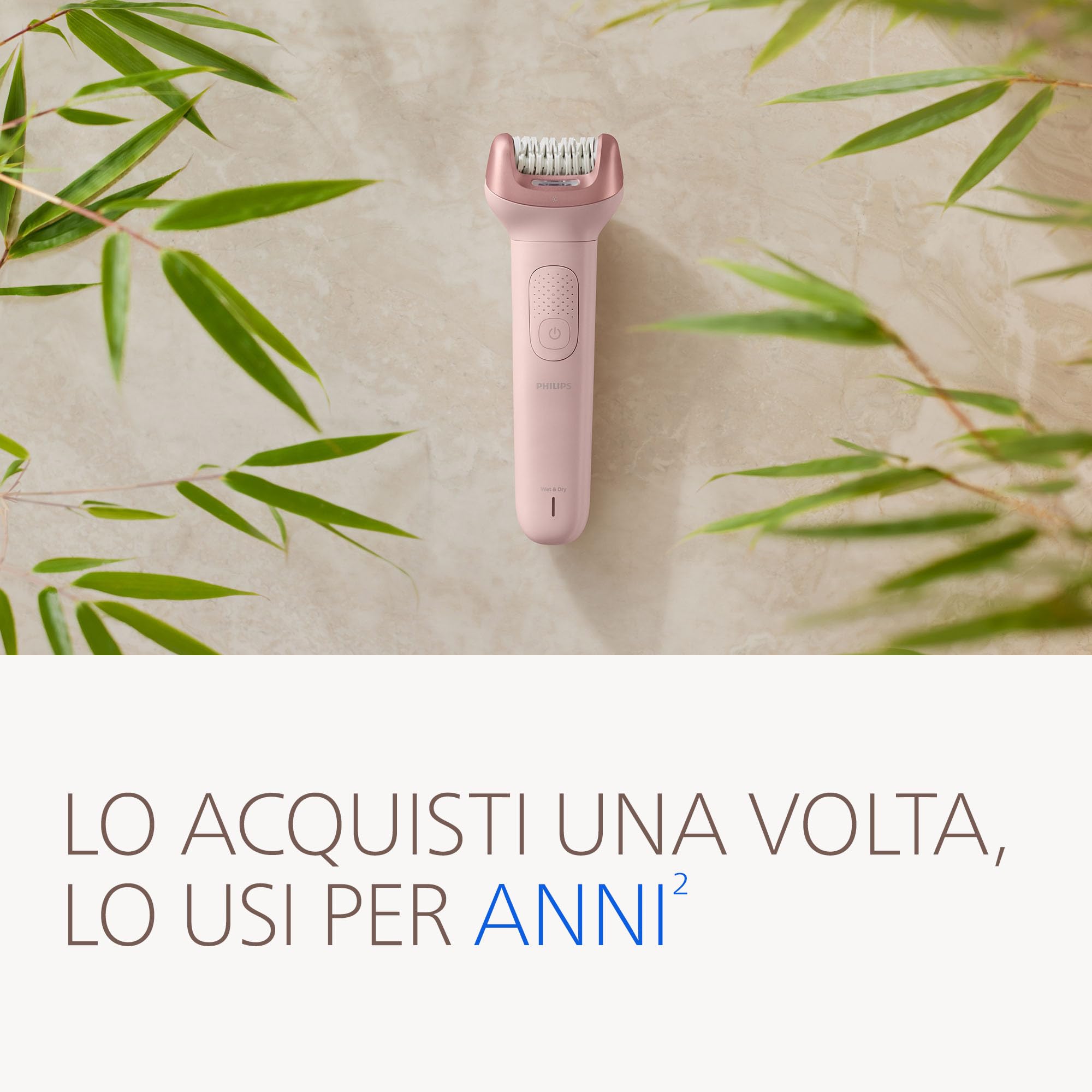 Philips Epilatore Serie 9000 - Epilatore elettrico Wet & Dry senza fili, per gambe, corpo e zona bikini, con ProGuide, 8 accessori, autonomia di 60 minuti, modello BRE719/00