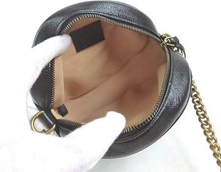 GUCCI ラウンドショルダーバッグ グッチ GUCCI GGスプリームラウンドミニチェーンショルダーバッグ