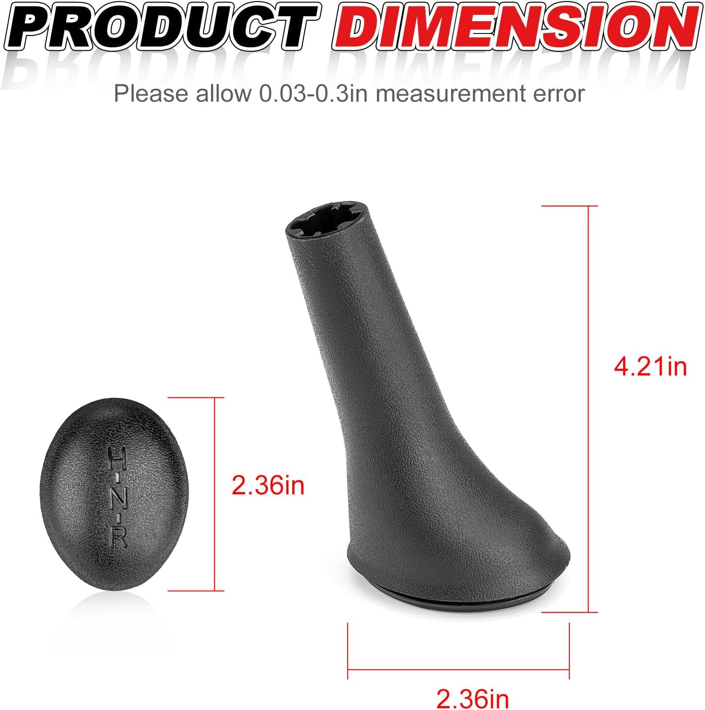 Hi/Rev Shift Knob for Polaris Scrambler Sportsman 300 400 500 Sport 400L Trail Blazer 250 330 1996-2013 3233198 5411006 5413680
