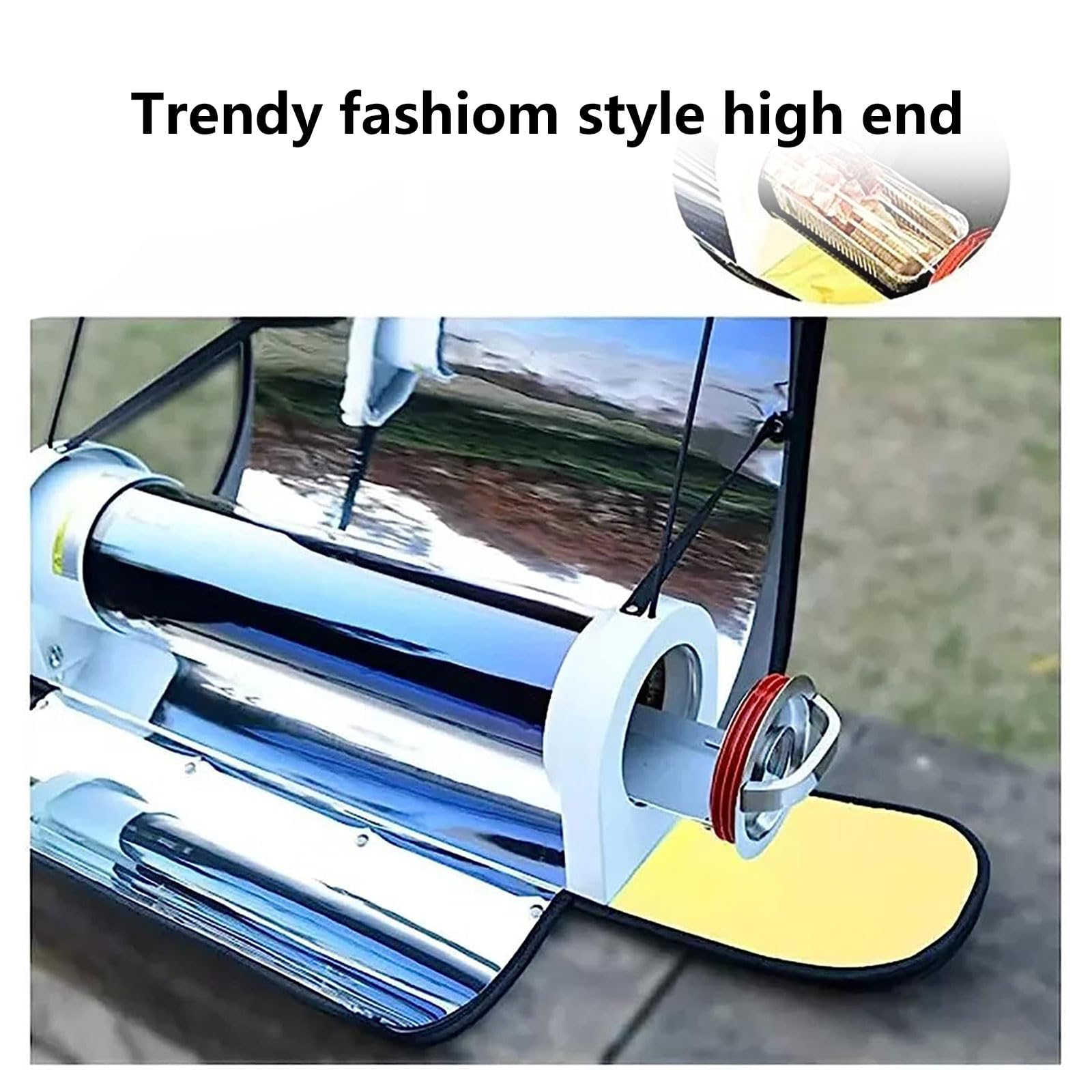 Four Solaire Portable, 4,5 L De Capacité, Temps De Cuisson Rapide