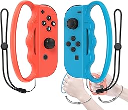 FYOUNG Fitness Boxing Hand Grip Compatible with Switch/Switch OLED Joy Con Controller, Handle Grip Compatible with Switch Fitness Boxing Games