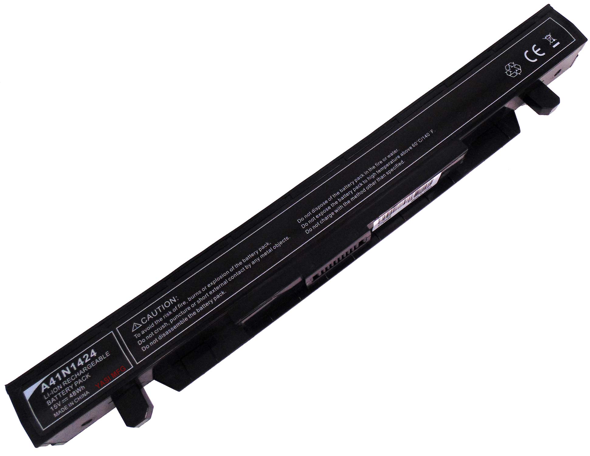 new net Batteries - Batteria Compatibile con ASUS ROG GL552VW-DM132T GL552VW-DM141 GL552VW-DM142T GL552VW-DM141T GL552VW-DM149T GL552VW-DM149 [ 14.4-14.8 V - 2600 mAh - 38 Wh