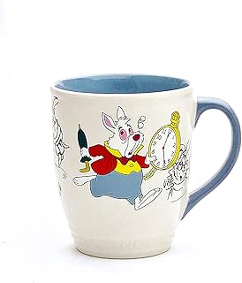 Biały królik kubek - Alicja w krainie czarów - kolekcja Disney Classics