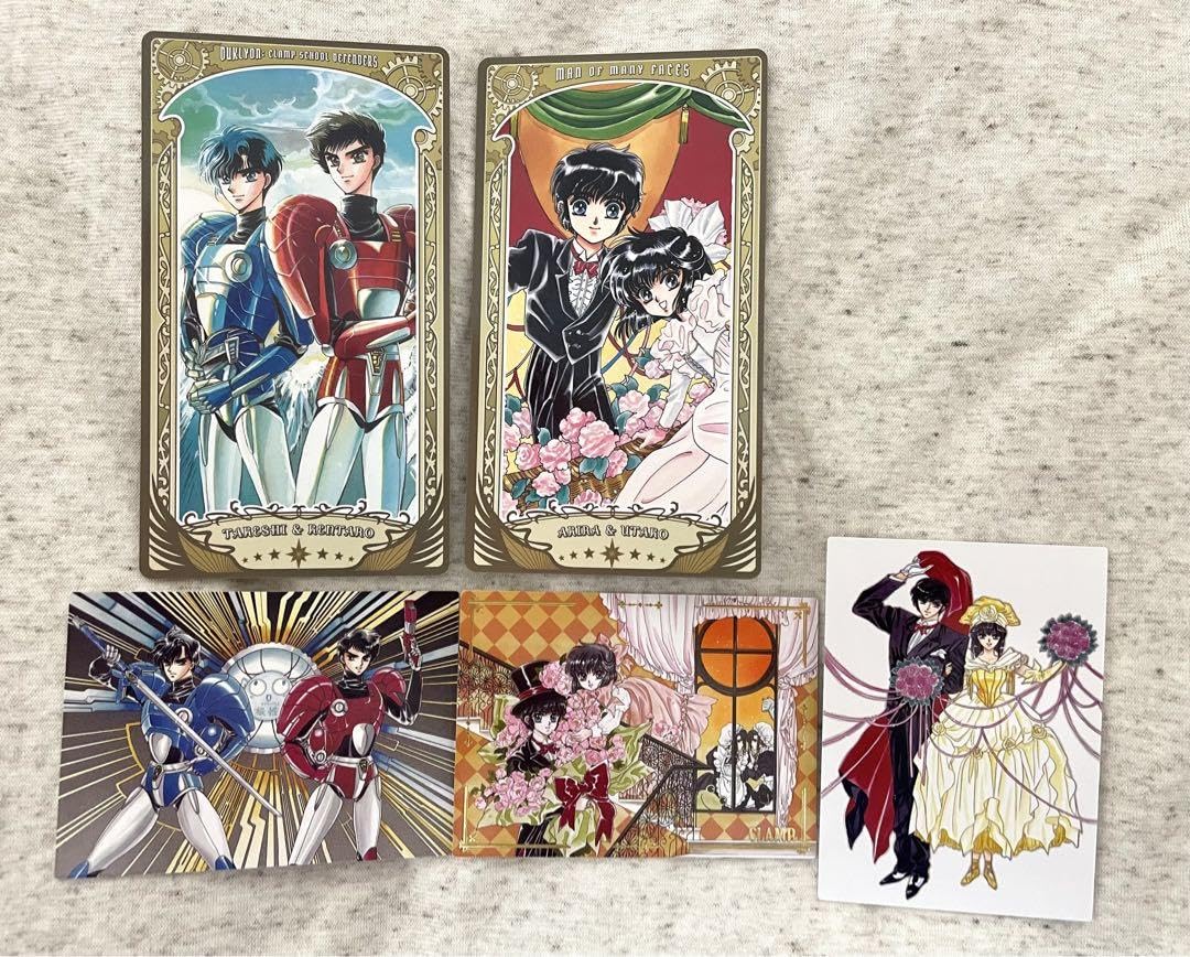 CLAMP展　学園探偵団　20面相　デュカリオン　合計１８枚 WORKS | clamp-net.com