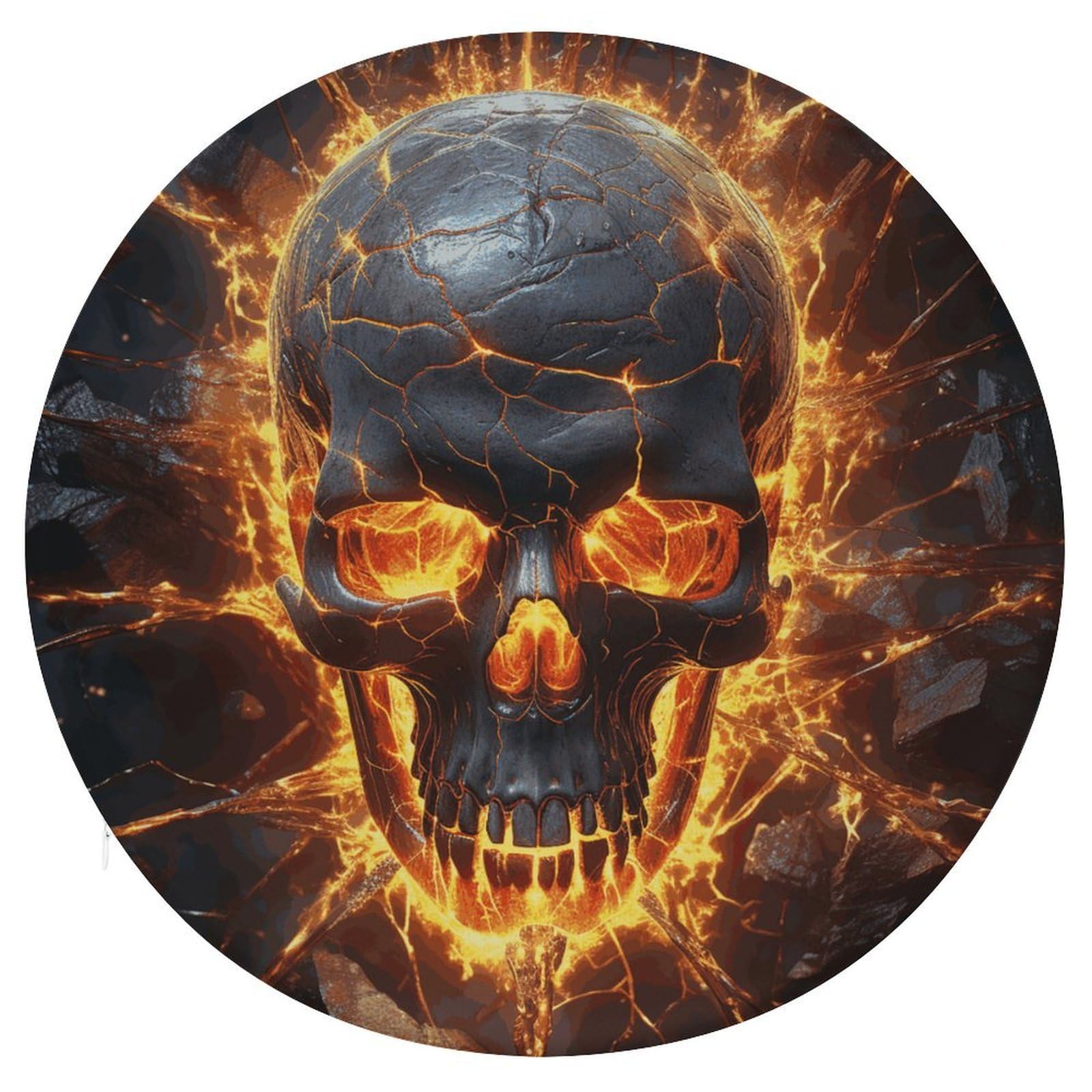 Adfgyerh Style Shattering Of Skull Cushion Memory Foam Pillow Core，Seat Cushion Detachable Design，Chair Cushions Suitable For All Seasons, And Can Be Used In Offices, Dining Rooms, Homes, And Other Settings.