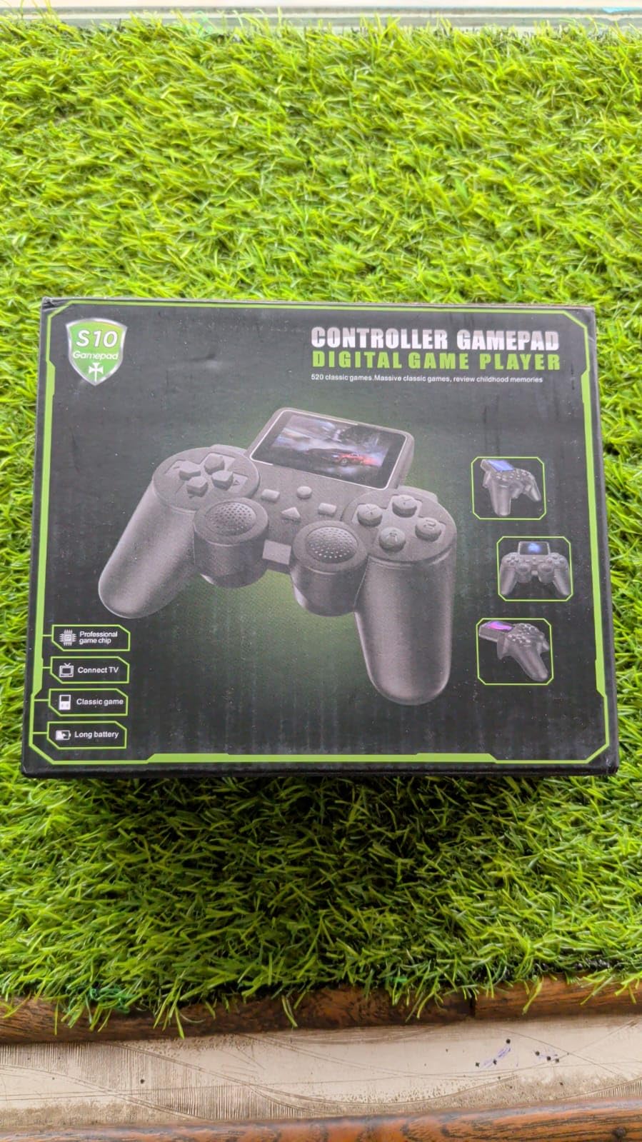 S10 Controller Gamepad Digital Game Player | 520 Classic Games, TV Connect Support-image-6