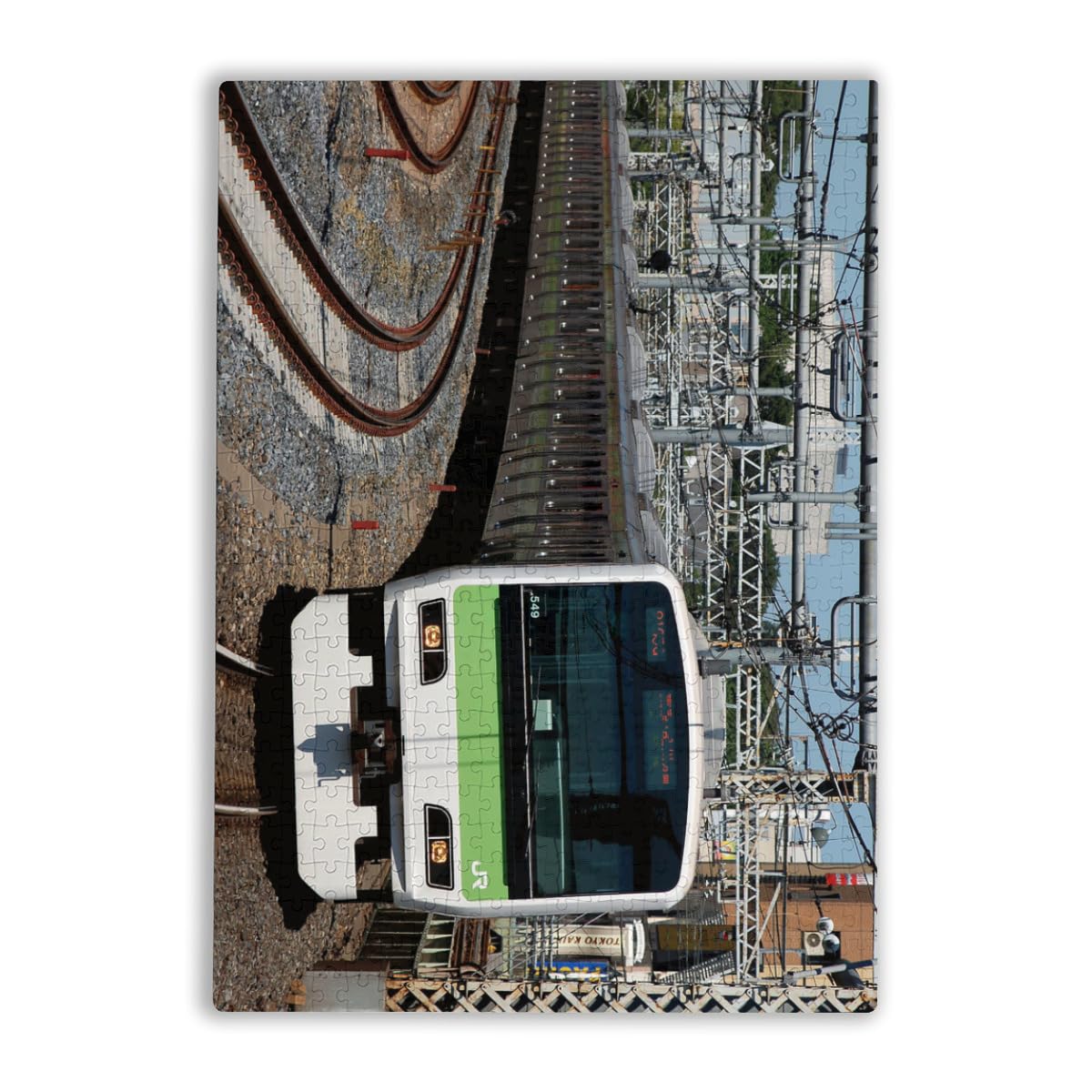 Amazon.co.jp: 500ピース ジグソーパズル 日本電車 電車柄 鉄道車両