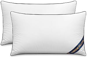 12x20 Throw Pillows White - 2 Pack