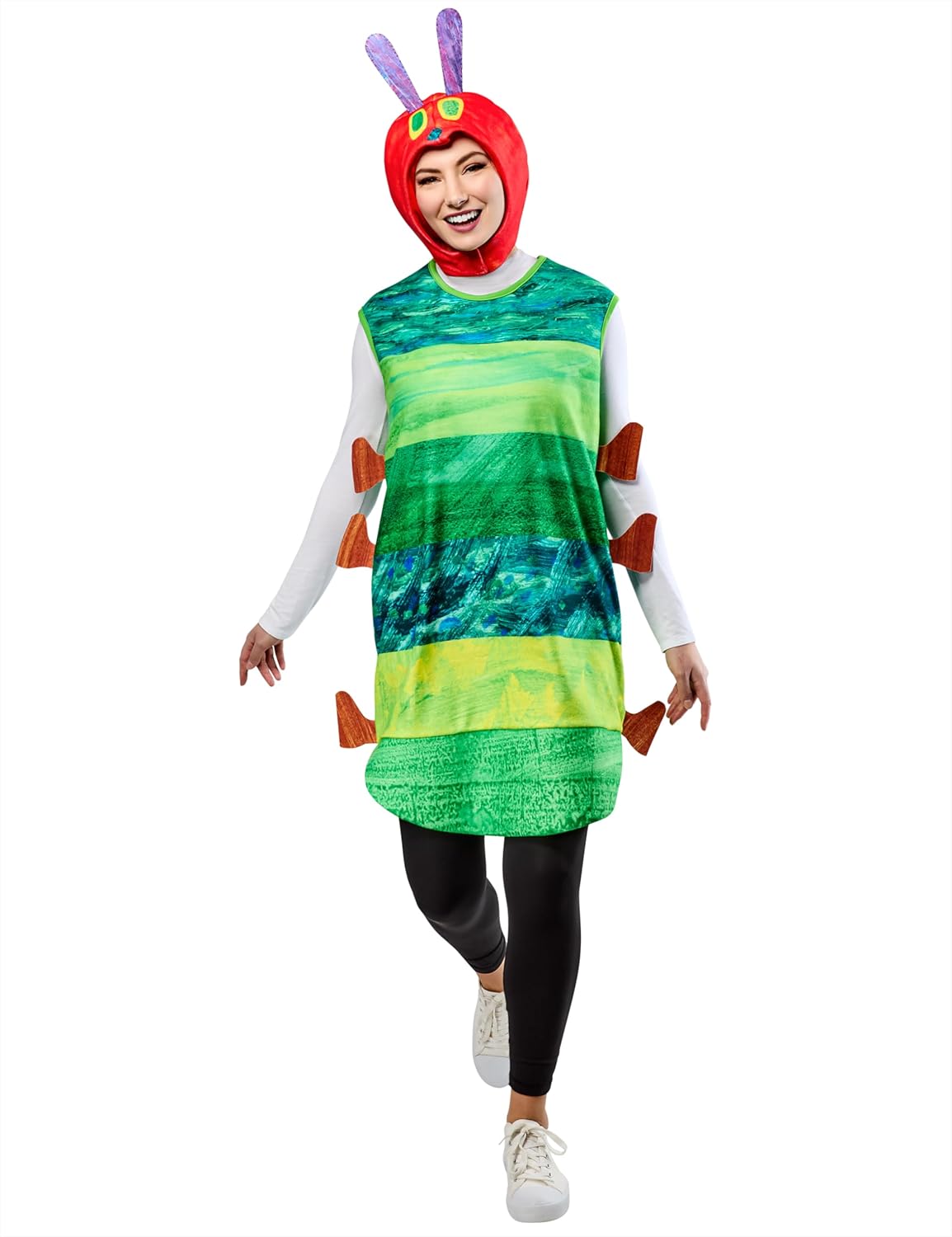 Rubies The World of Eric Carle: Very Hungry Caterpillar Costume for Adults, Unisex One Size