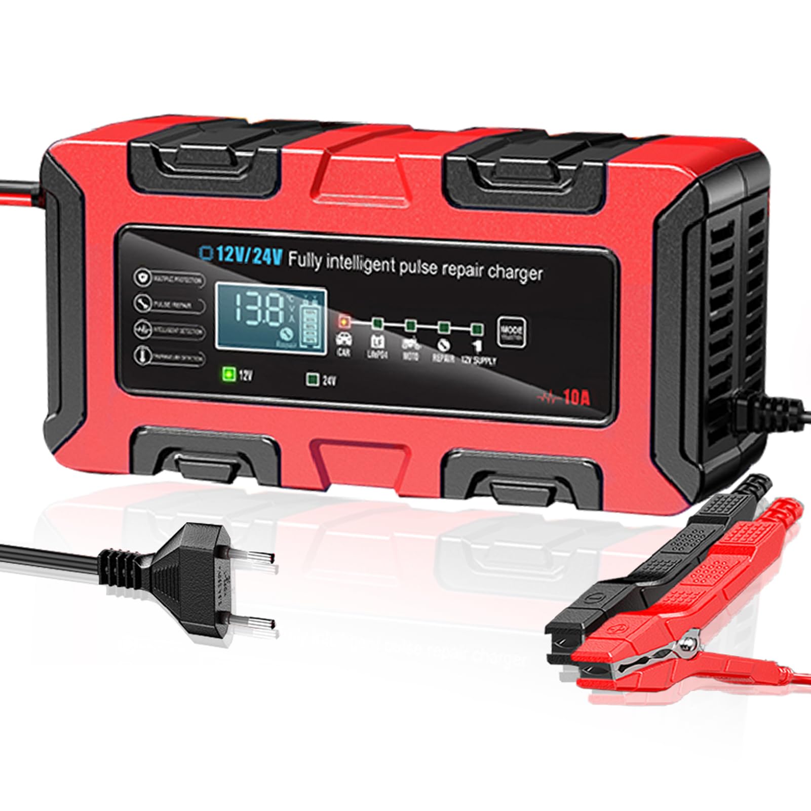 Chargeur Automatique Intelligent de Maintien de Batterie 12V
