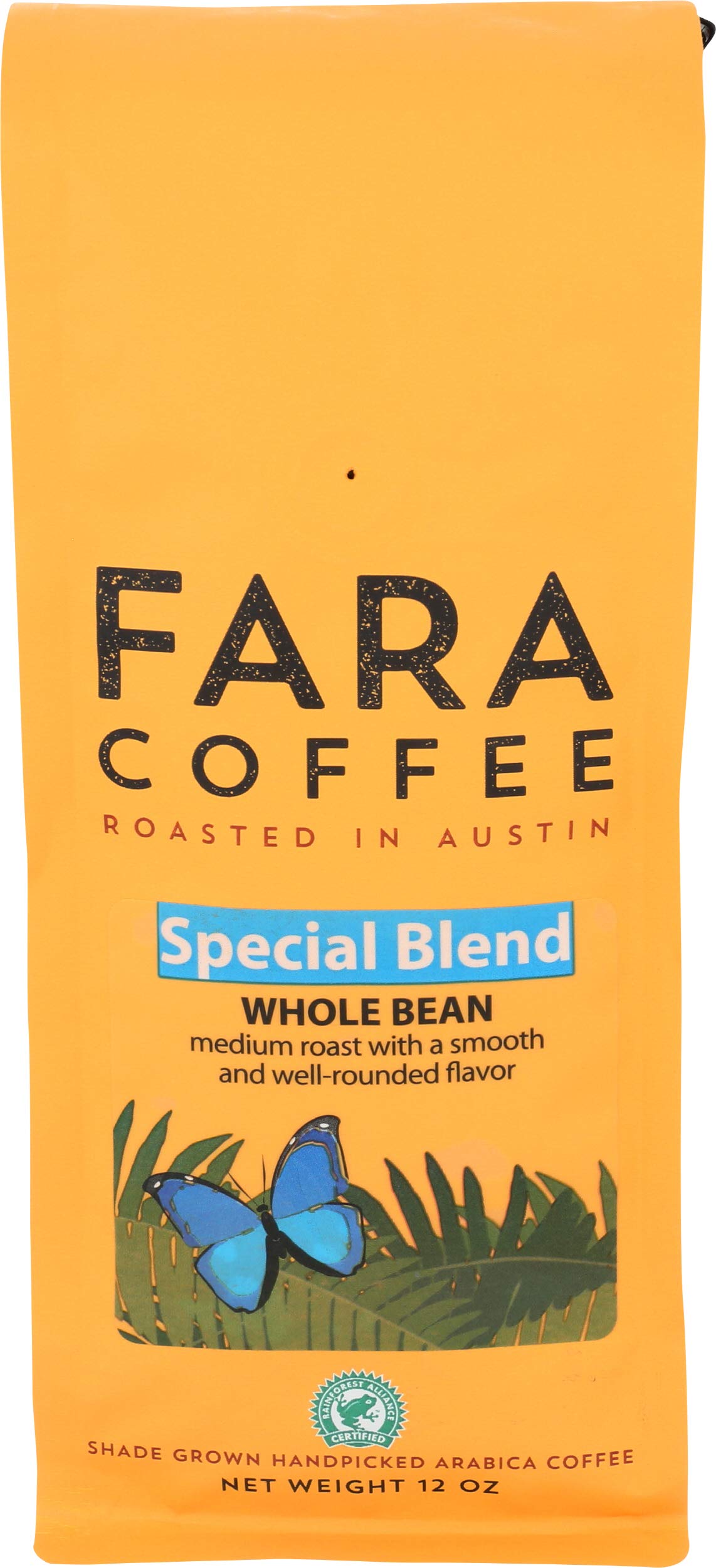 Fara CoffeeWhole Bean (Special Blend (Medium/Dark), 12 oz)