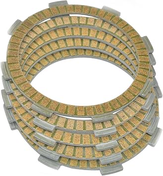 Motorcycle Clutch Disc 5Pc Motorcycle Friction Clutch Disc Plates for H-ONDA XL125S 1979-1985 CRF150F 2006-2020 2019 2018 2017 2016 2015