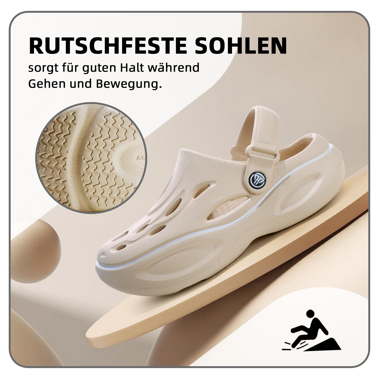 Zoccoli Sanitari Donna, Comfort Traspirante Ciabatte Sanitarie Uomo, Antiskid Sabot Ultra Leggeri Scarpe Infermiere, Estive Scholl Zoccoli Sanitari