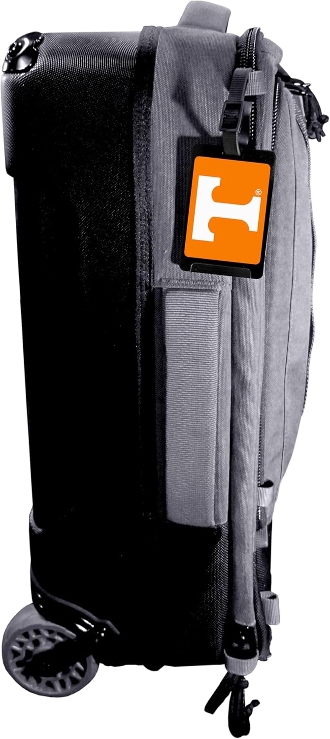 Siskiyou NCAA Tennessee Volunteers Luggage Tag , Black , 3.25" - Image 3