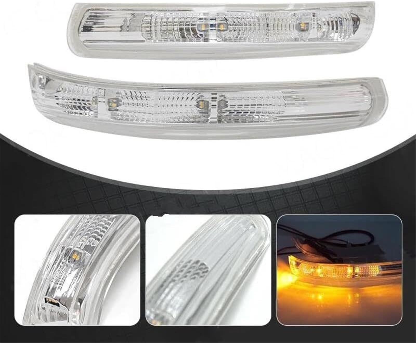 Auto-Seitenlichter Für Chevrolet Für Captiva 2007-2017 Seite Rückspiegel Drehen Für Signal Lampe(Left and right)