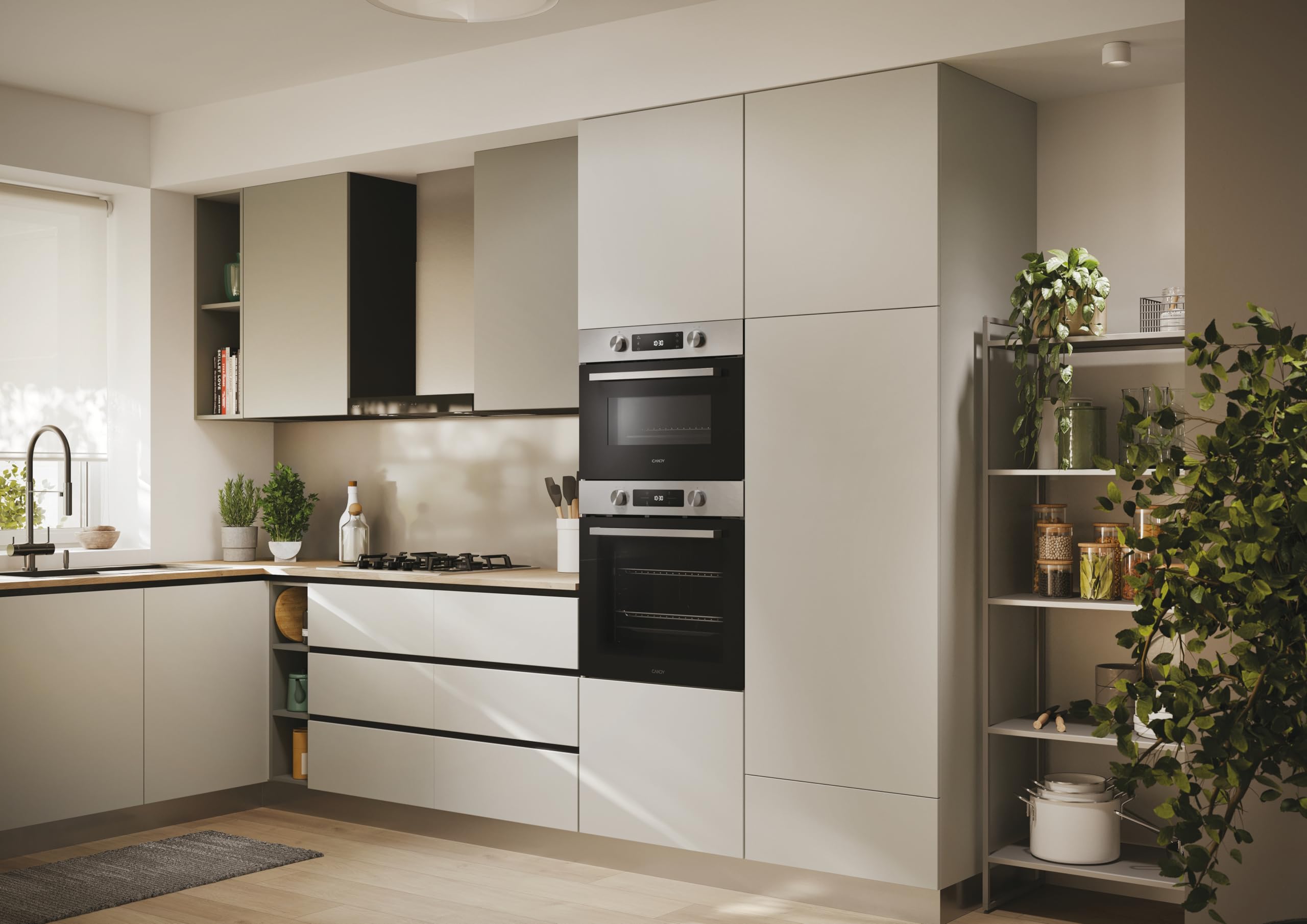Candy Wave 800 CA4MWNBB6N, forno a microonde con grill, 44 l, 900 W-1750 W, 5 livelli di potenza, manopola girevole, 13 auto, blocco dei bambini, griglia griglia, sbrinamento, segno di fine cottura,