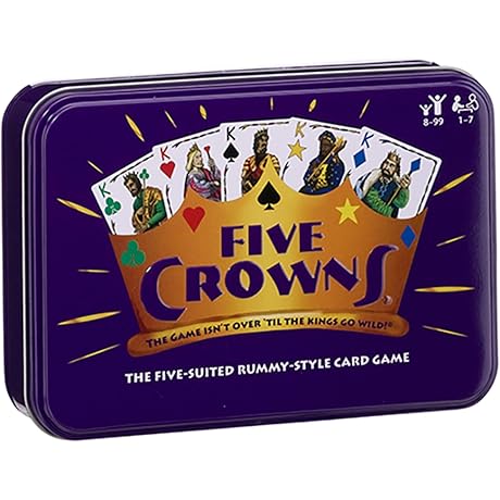 Five Crowns: The Award-Winning Rummy-Style Card Game for Families and Friends