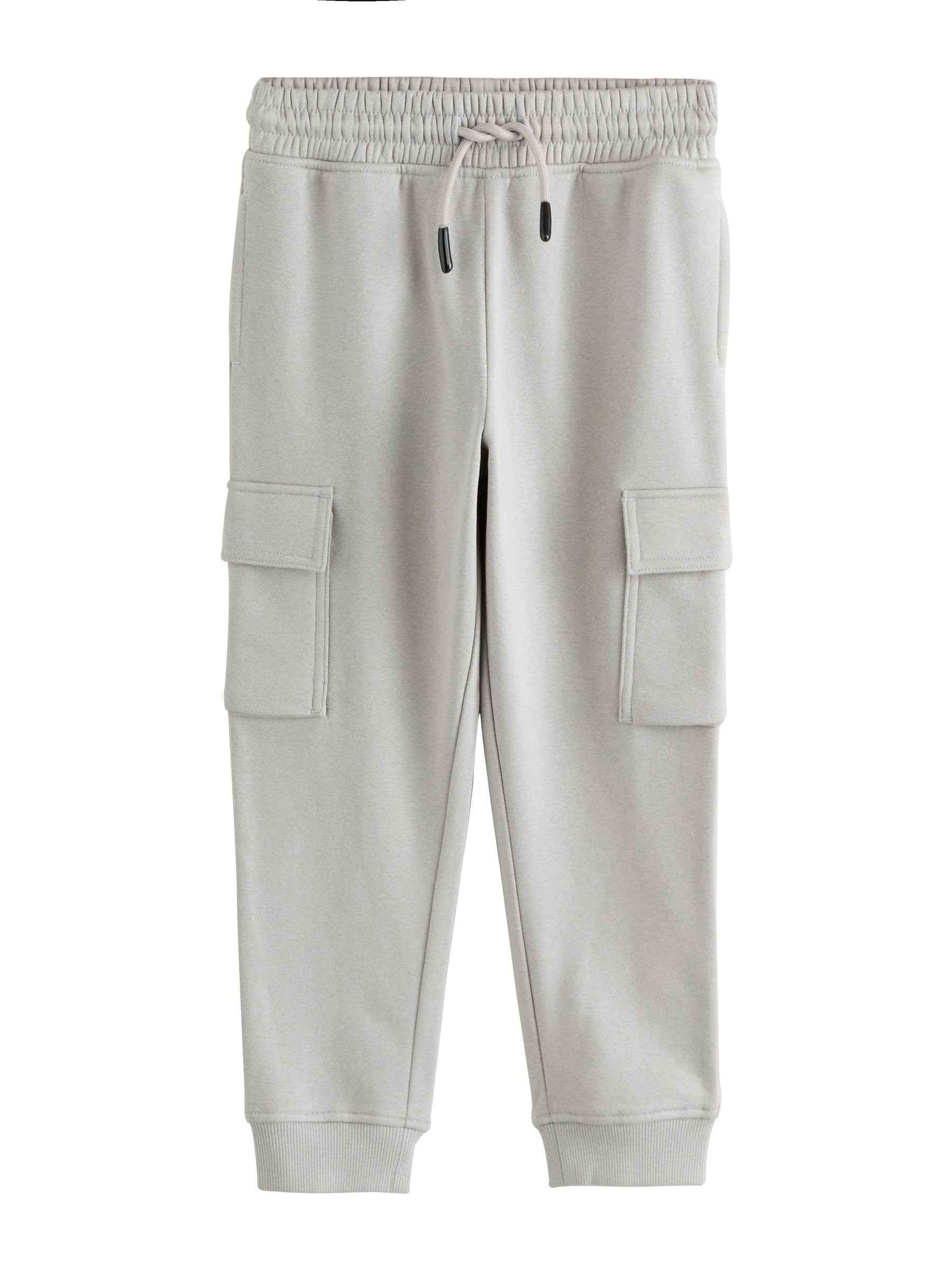 NEXT Garçon Pantalon de Jogging Cargo Slim, Lot de 3