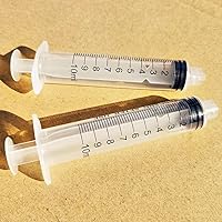 Vista 22 de Blunt Tip Food Syringe with Needle - Resin Refilling Glue Lube Liquid Plastic Syringes, 12Pack-5ml/cc Syringes for Lip Gloss Base Ink Precision Oil