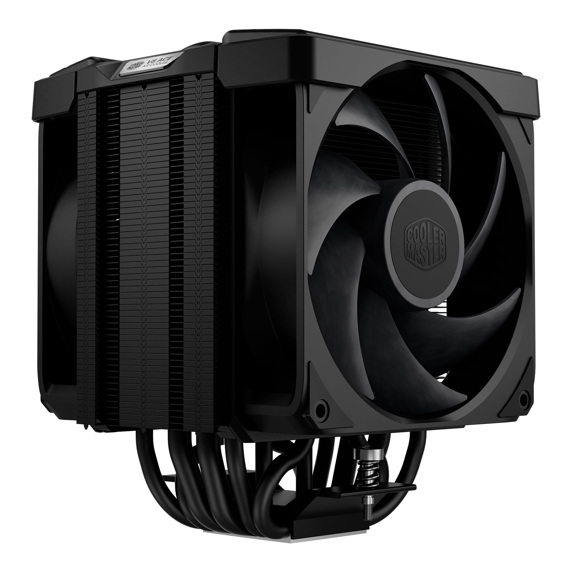 Cooler Master V8 ACE 3DHP AMD CPU Air Cooler - Tecnologia brevettata 3D Heat Pipe, doppie ventole PWM ad alto flusso d'aria da 120 mm, pale ventola LCP premium, raffreddamento silenzioso e