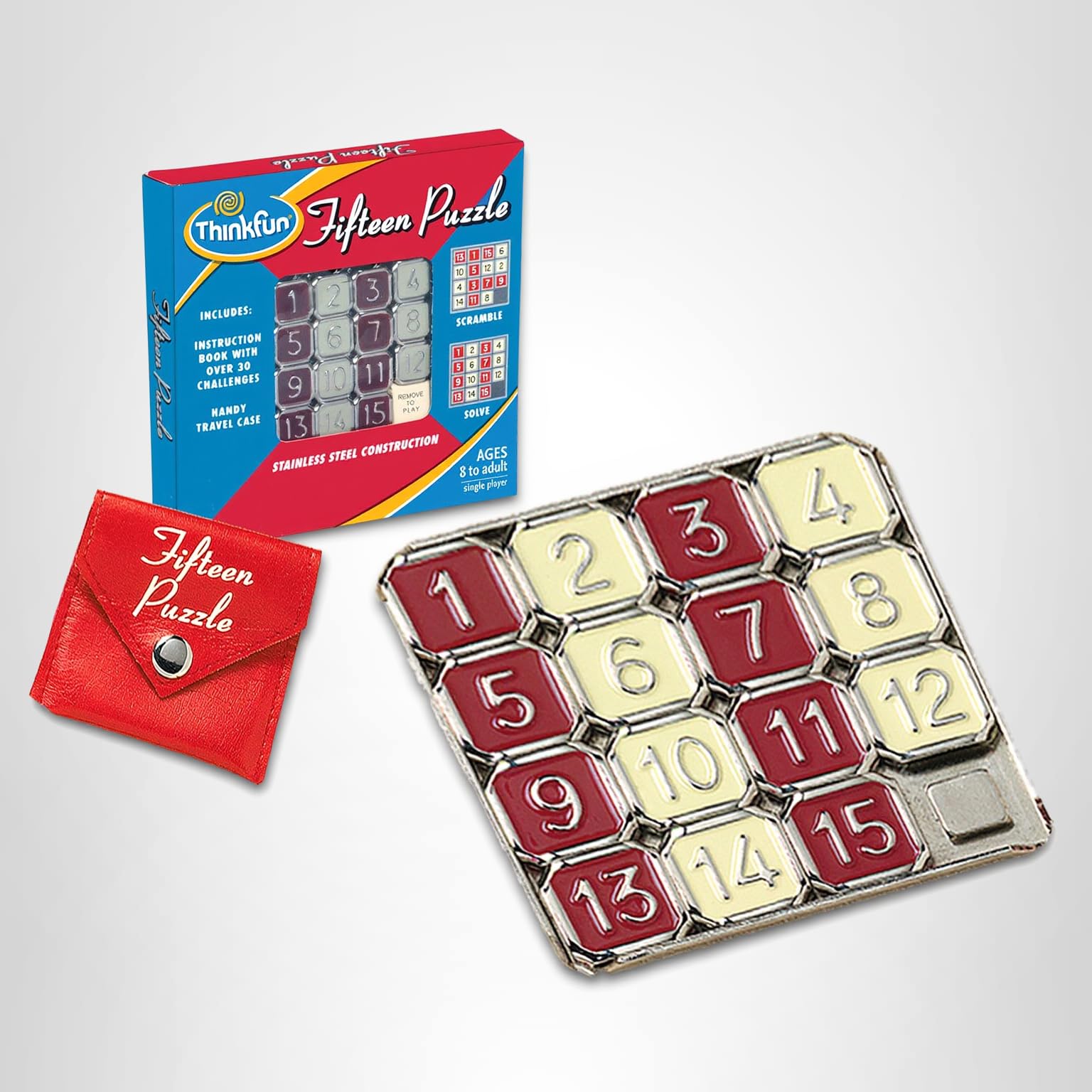 Amazon.com: ThinkFun Fifteen Puzzle : Toys & Games