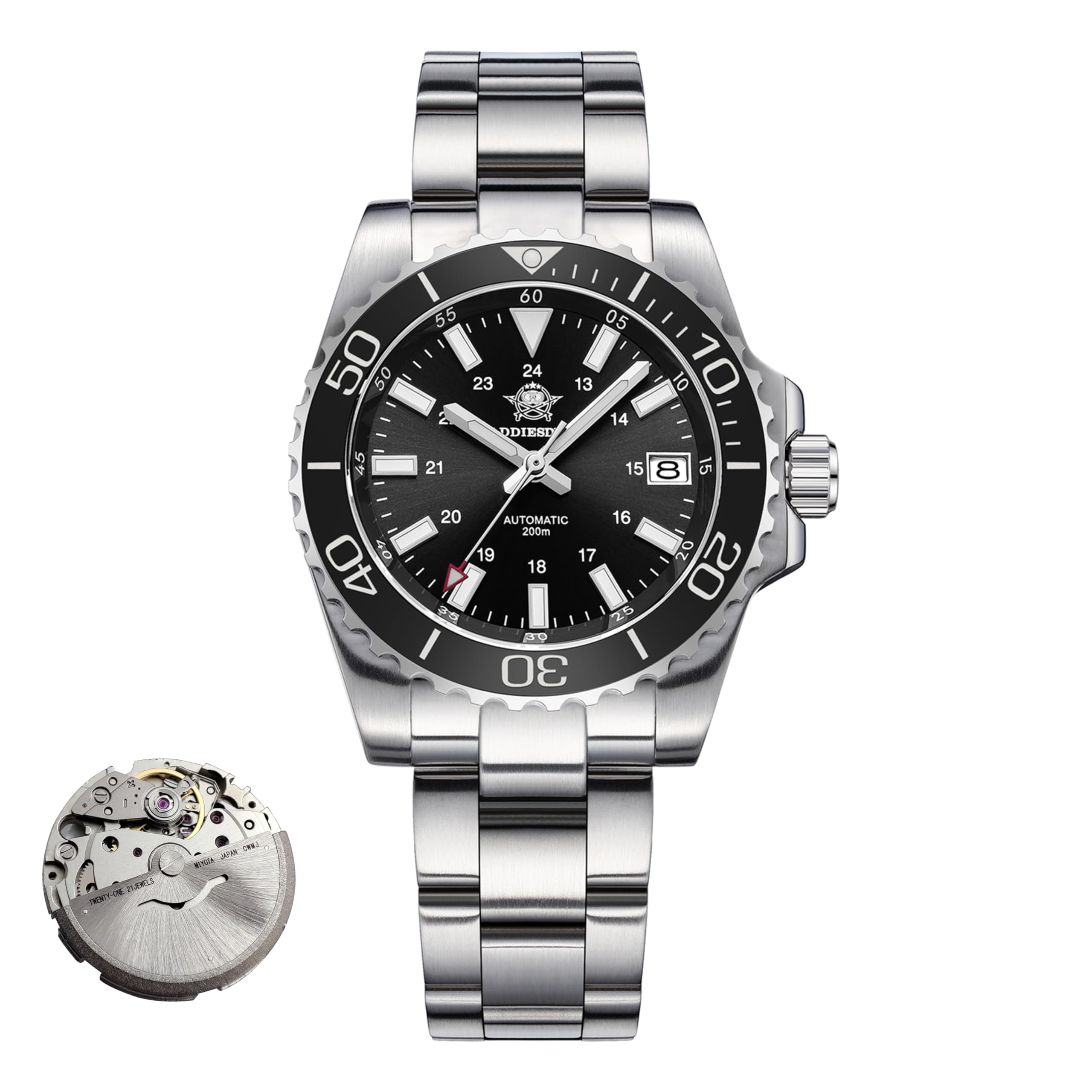 ADDIESDIVE Men's Automatic Dive Watch AD2504