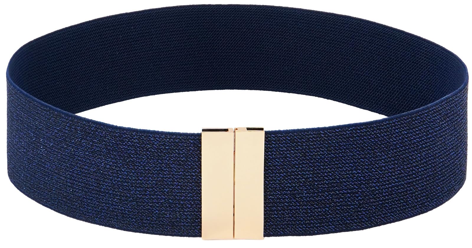 BAOKELAN Wide Elastic Waist Belts for Women Vintage Stretch Belts for Dresses
