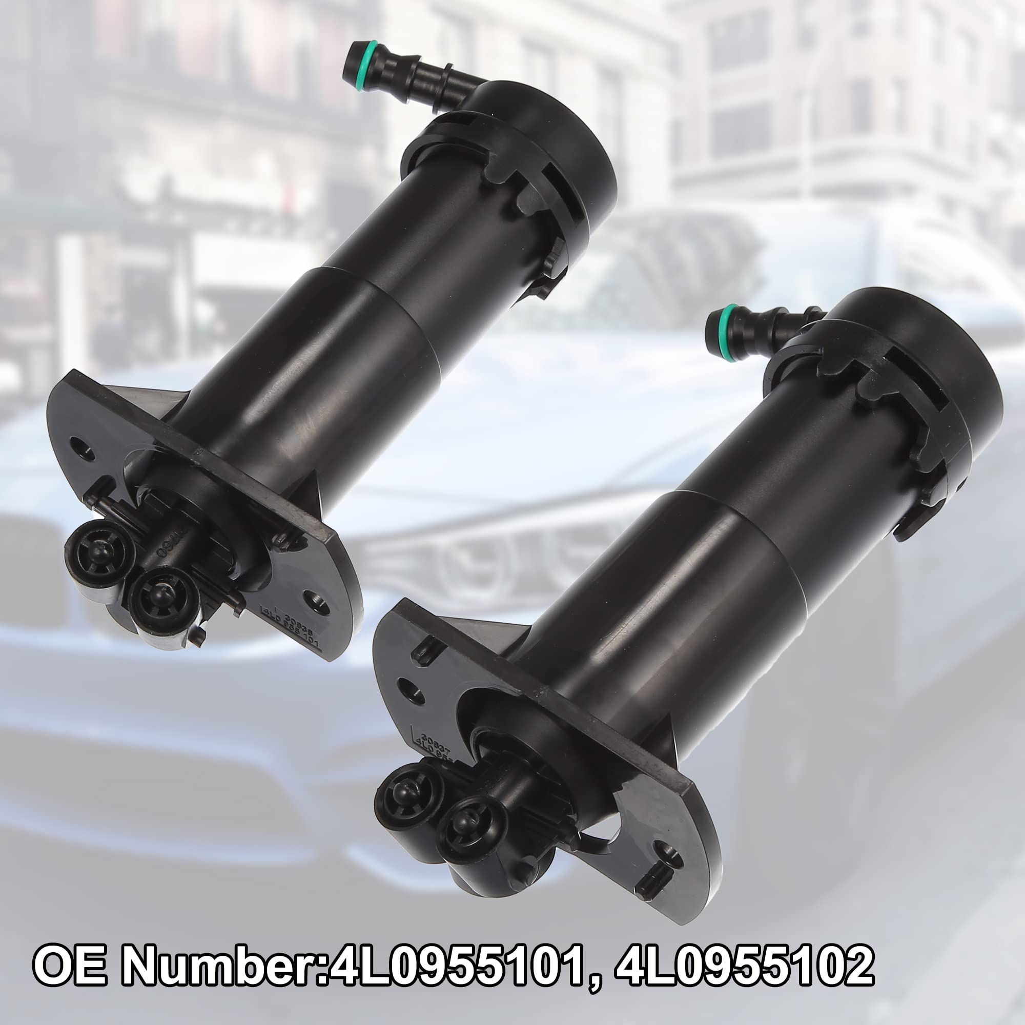 A ABSOPRO Buse Lave-Phare Pour Audi Q7 07-15 2 Pcs
