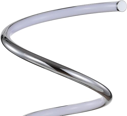 Miniatura 4 de JONATHAN Y JYL7026A Scribble - Lámpara de mesa LED integrada de metal regulable moderna de 19.75 pulgadas, contemporánea, minimalista, moderna,