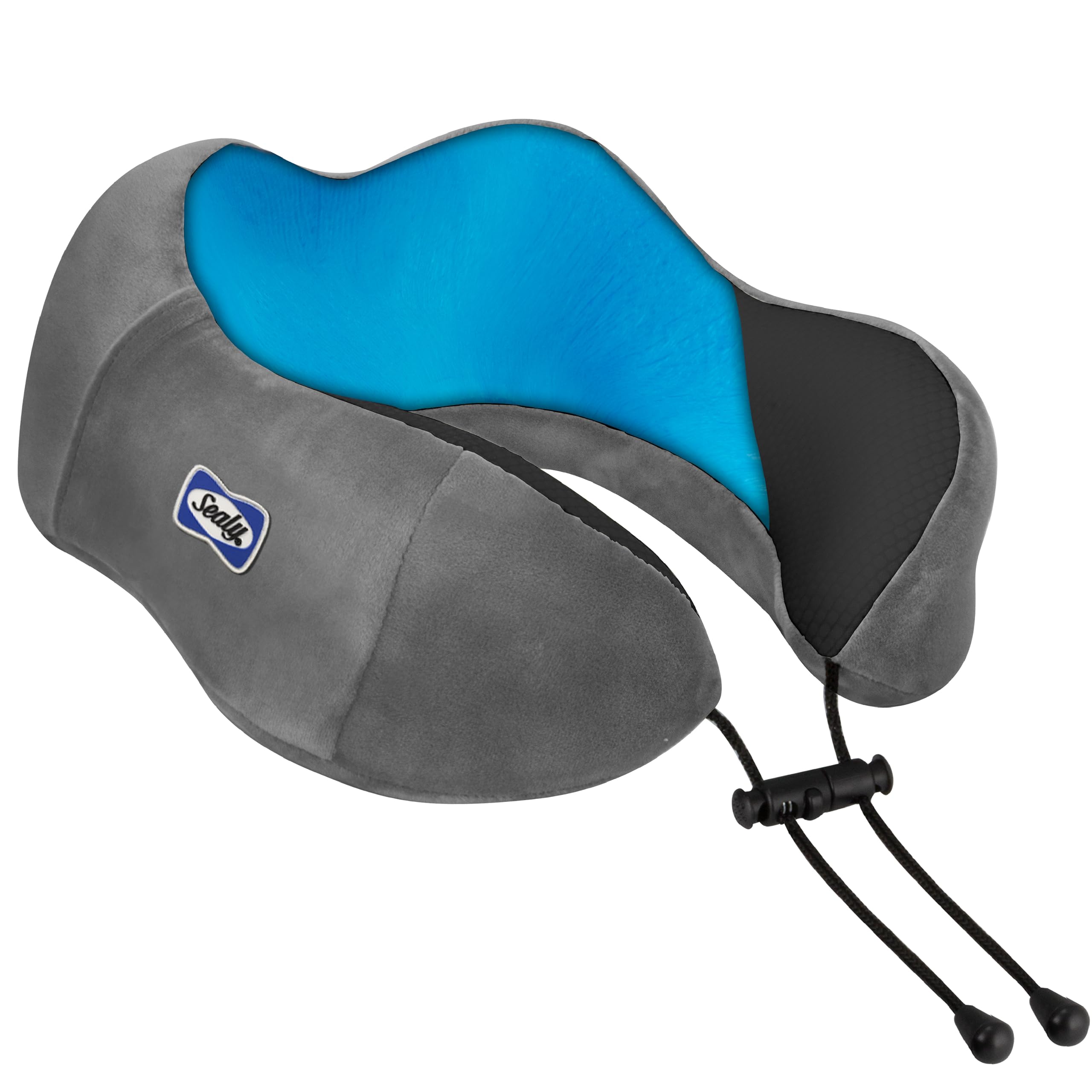 Amazon.com: Sealy, Cooling Gel Travel Pillow with Premium Memory Amazon.com: Sealy, Cooling Gel Travel Pillow with Premium Memory
