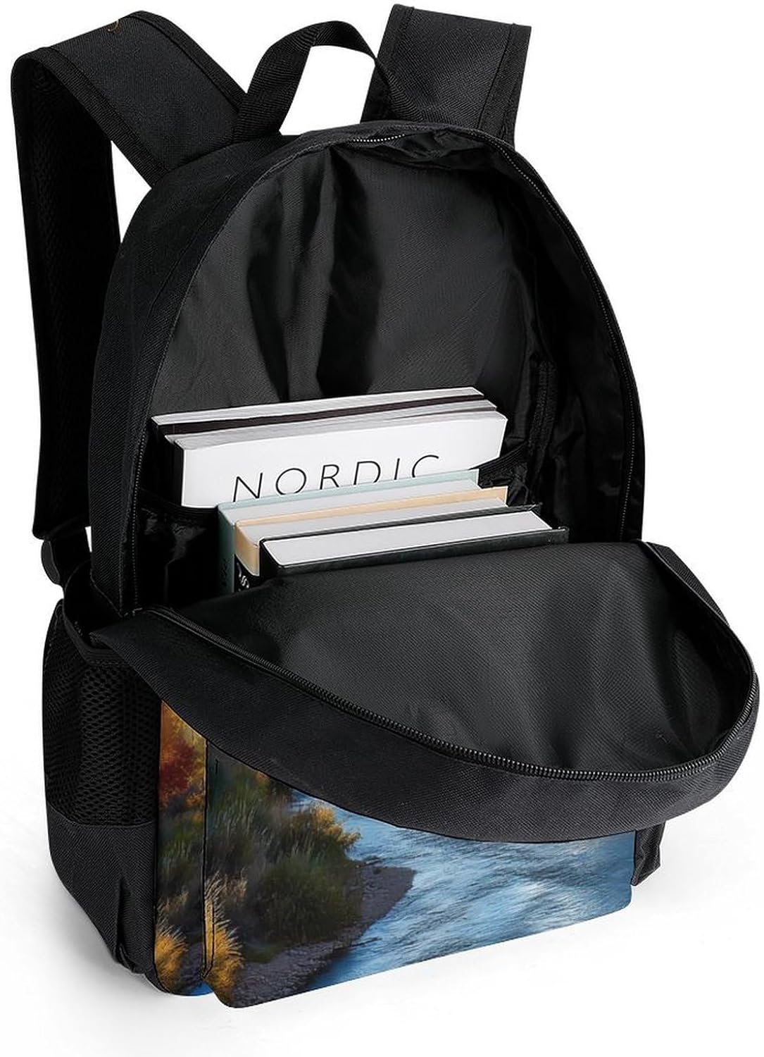 New Mexico Mountain Prints Laptop Backpack for Men Women Fashion Computer Bag Business Travel Daypack