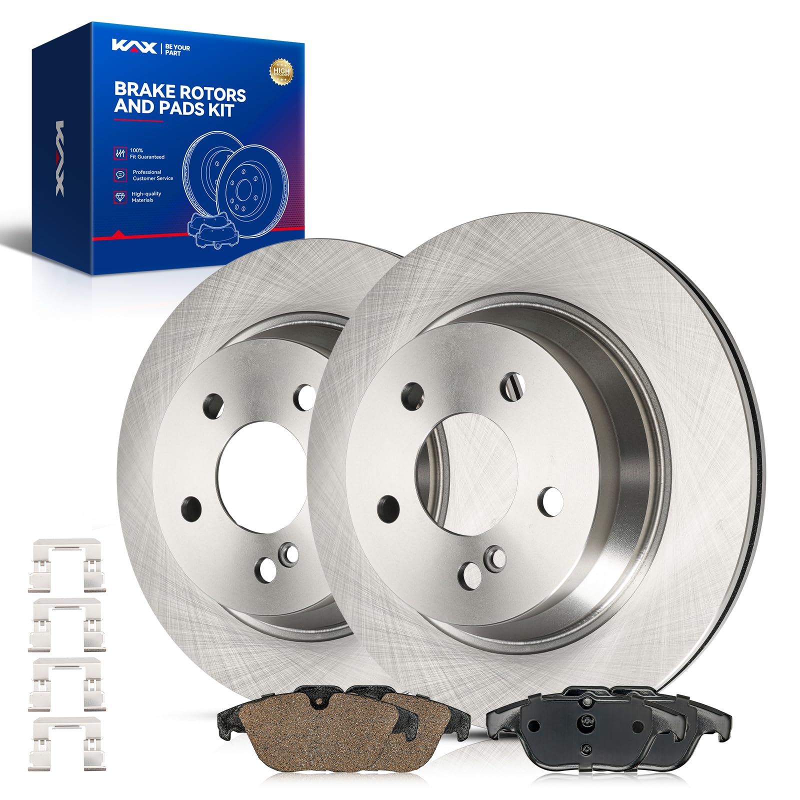 KAX Rear Brake Kit Fits Mercedes-Benz GLK350 2010-2015