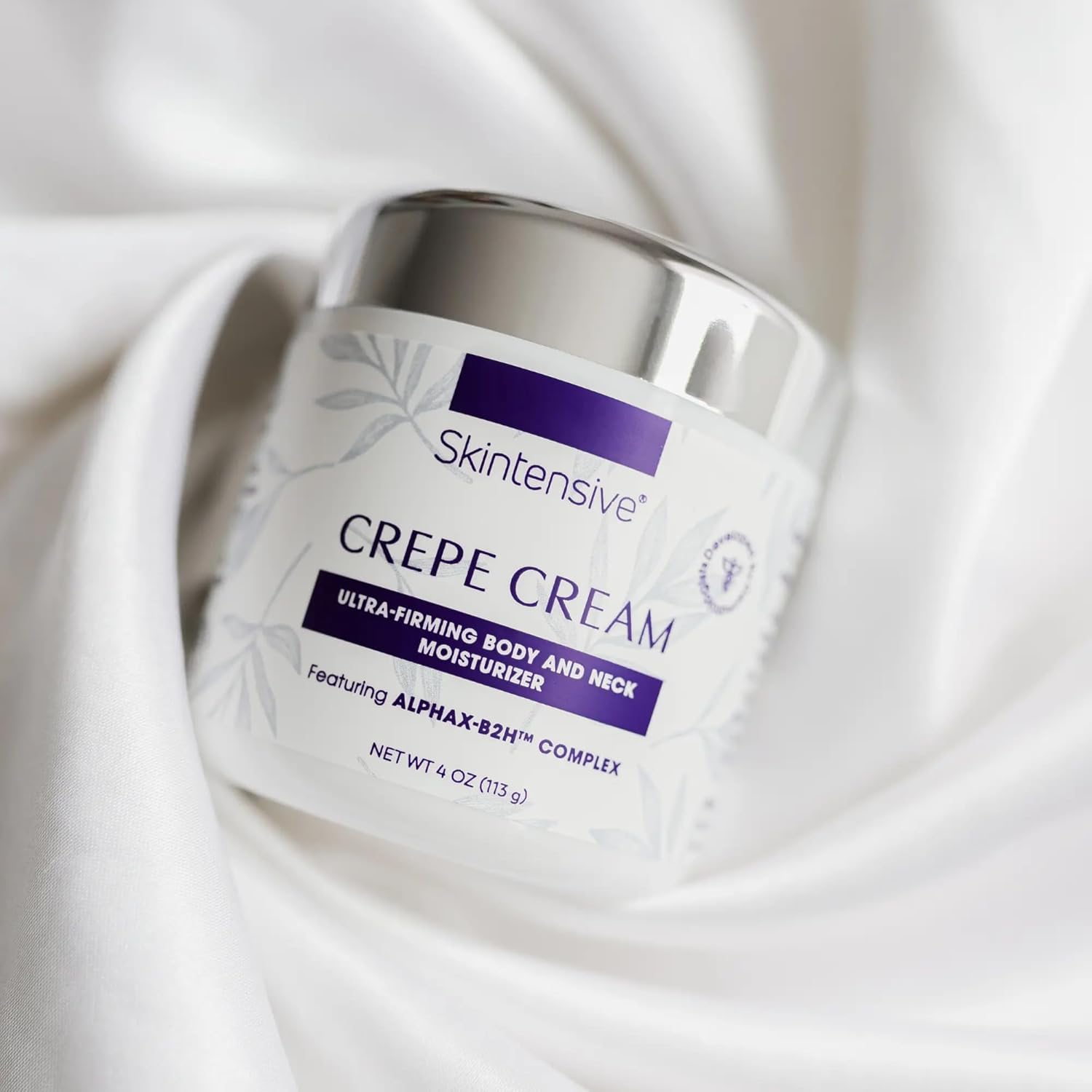 SKINTENSIVE Crepe Cream - Advanced Crepey Skin Cream for Firmer, Smoother Appearance - Harvard-Trained Dermatologist Formulated - Premium Body and Neck Creme - 4 oz - Image 8