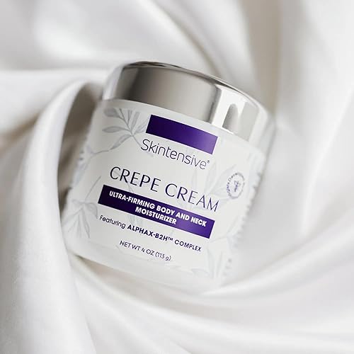 Miniatura 8 de SKINTENSIVE Crema de crepé - Crema avanzada para piel crepey para una apariencia más firme y suave - Formulada por dermatólogos entrenados en