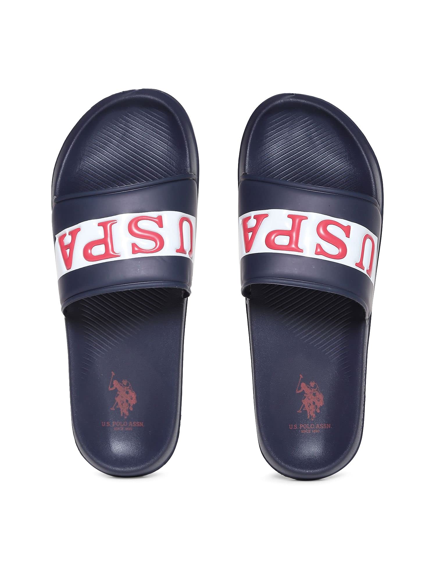 U.S. POLO ASSN. Mens Harvey 4.0 Navy Slide Sandal - 7 UK (2FD22068N01) (B09SHZ8KWF) Amazon Price History, Amazon Price Tracker
