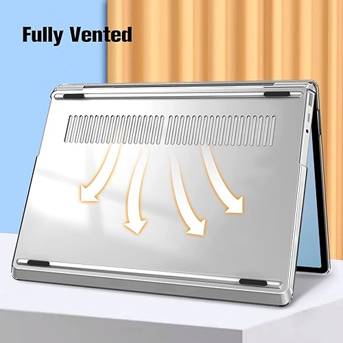 Vista 6 de Fintie Funda para portátil Microsoft Surface Go 3/2/1 de 12,4 pulgadas (2023/2022/2020) Modelo: 2013 1943 - Carcasa rígida protectora a presión