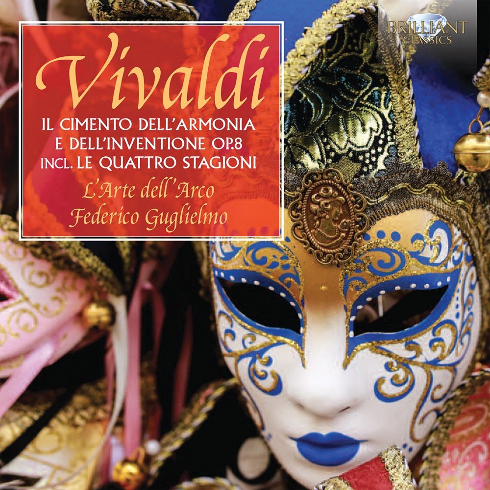 Music CD Vivaldi Concertos 5-12 And The Four Seasons Two Disc Set Original Instruments One Player Per Part