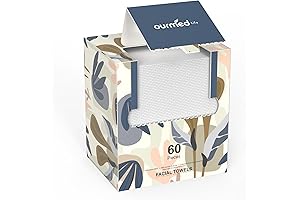 Ourmed Life Disposable Face Cloths: Super Soft, Lint-Free Wipes for Sensitive Skin