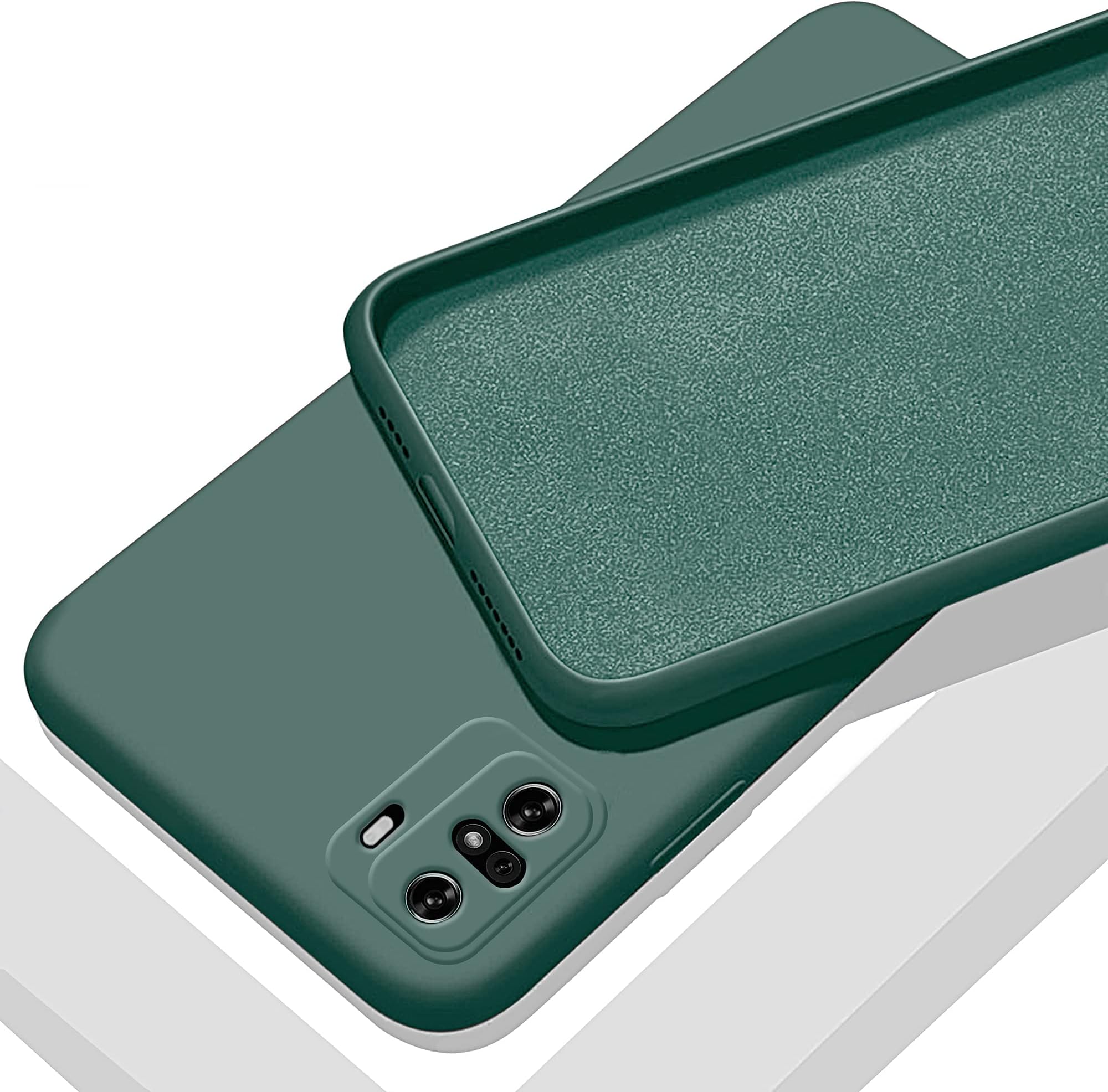 TRUEUPGRADE Xiaomi Mi 11X / Mi 11X Pro Soft Liquid Silicone TPU | Shockproof Slim Back Cover Case for Xiaomi Mi 11X / Mi 11X Pro (Green)