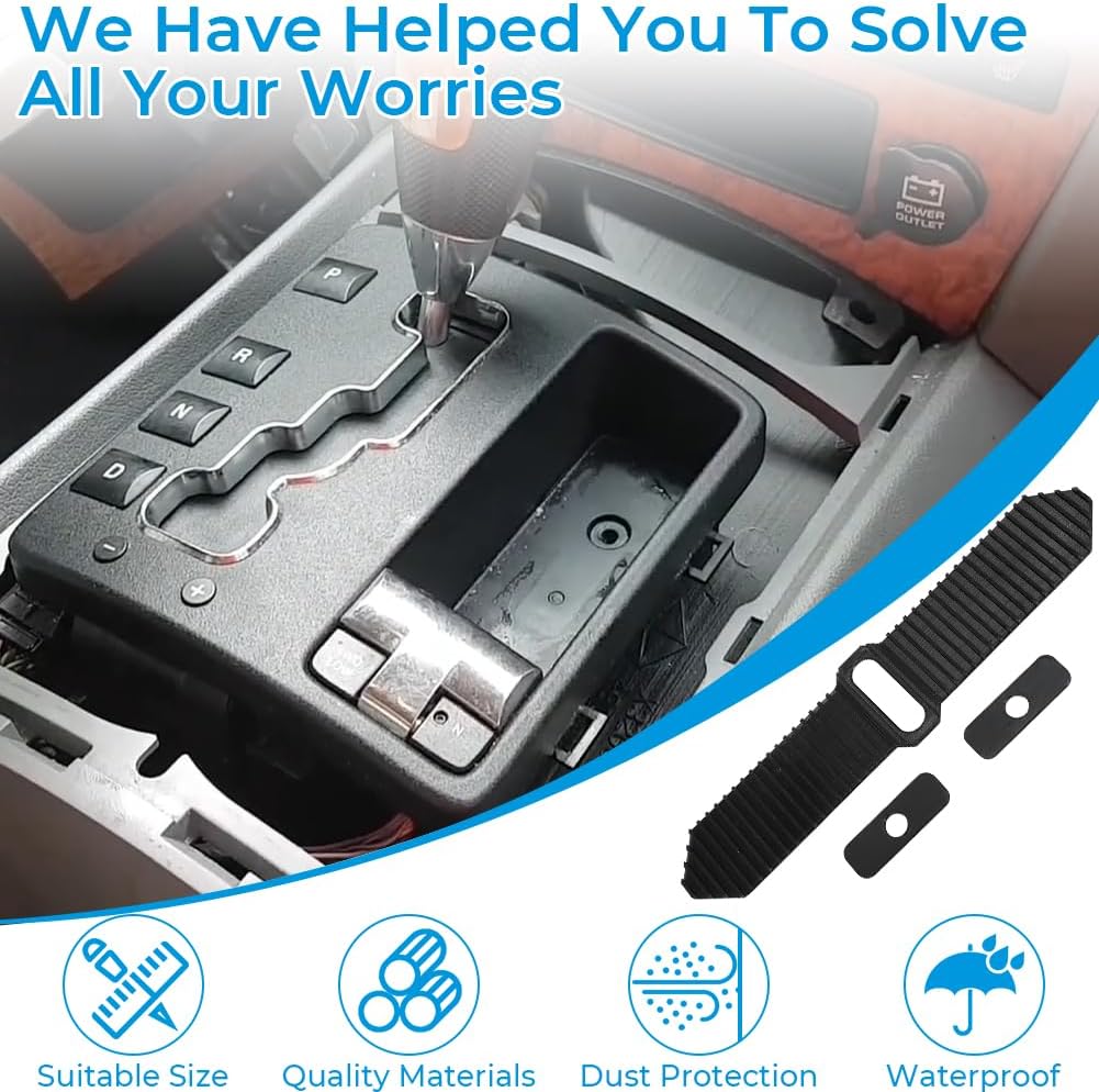 AUTOVIC Shifter Dust Cover Repair Kit for Jeep Commander 2006-2010 Grand Cherokee 2005-2010 WK/WH/XK/XH