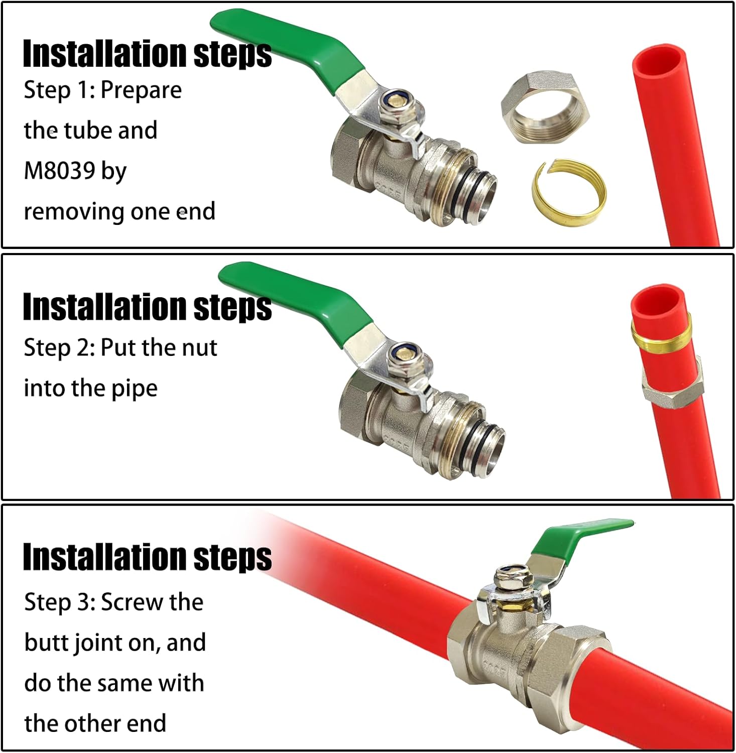 New maxline M8039 Fits for rapidair compressed air piping system with 3/4 fittings air admittance valve compressor valve parts