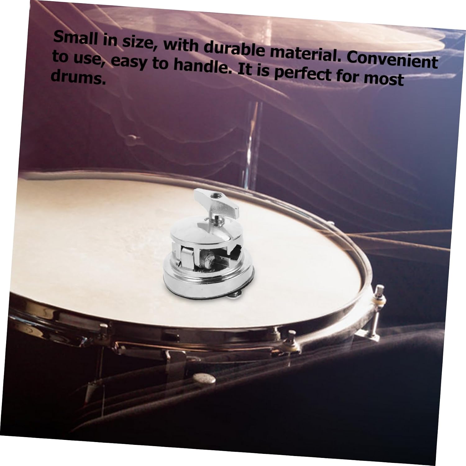 3pcs Zinc Alloy Drum Leg Mount Bracket Floor Support for Drum Types Easy to Install Sturdy Percussion Base Replacement and Hardware
