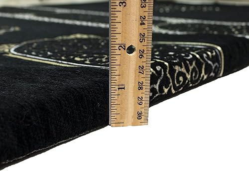 Miniatura 3 de Modefa Alfombra de oración islámica turca  Tapete de oración de espuma ortopédica plegable Janamaz  Tapete de oración musulmana acolchado grueso y