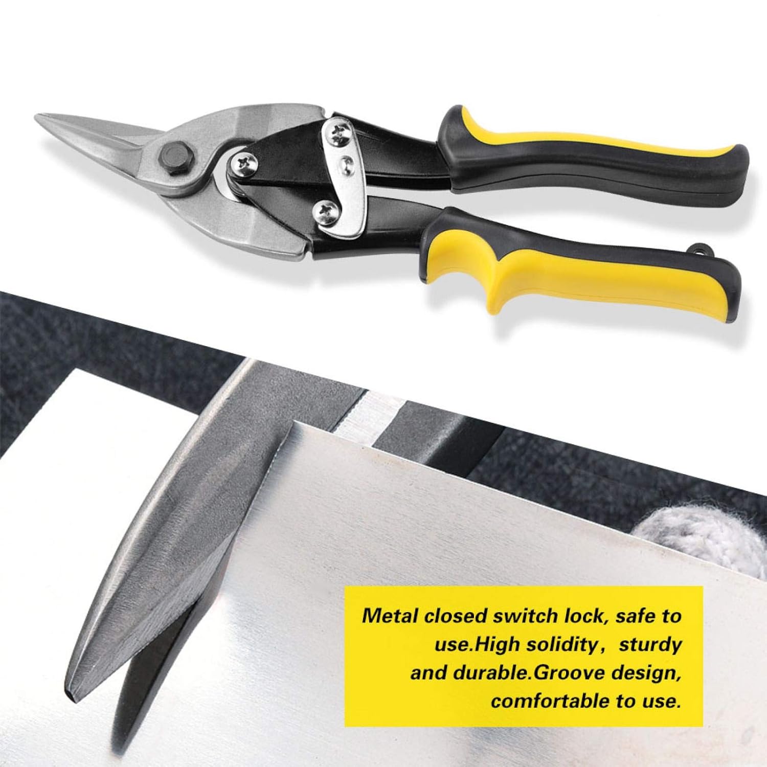 Left Cut Aviation Tins Snips Aviation Snip for Plastic Sheet Metal with